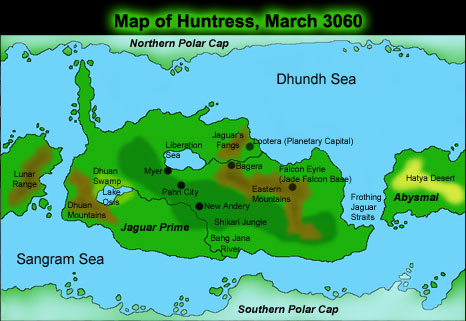 Map of Huntress